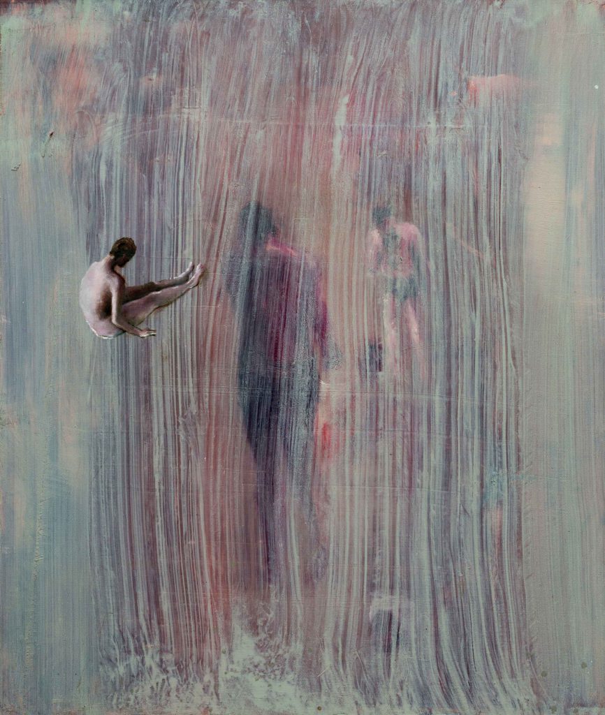 Dos, 60 x 50 cm, huile sur toile, 2017.