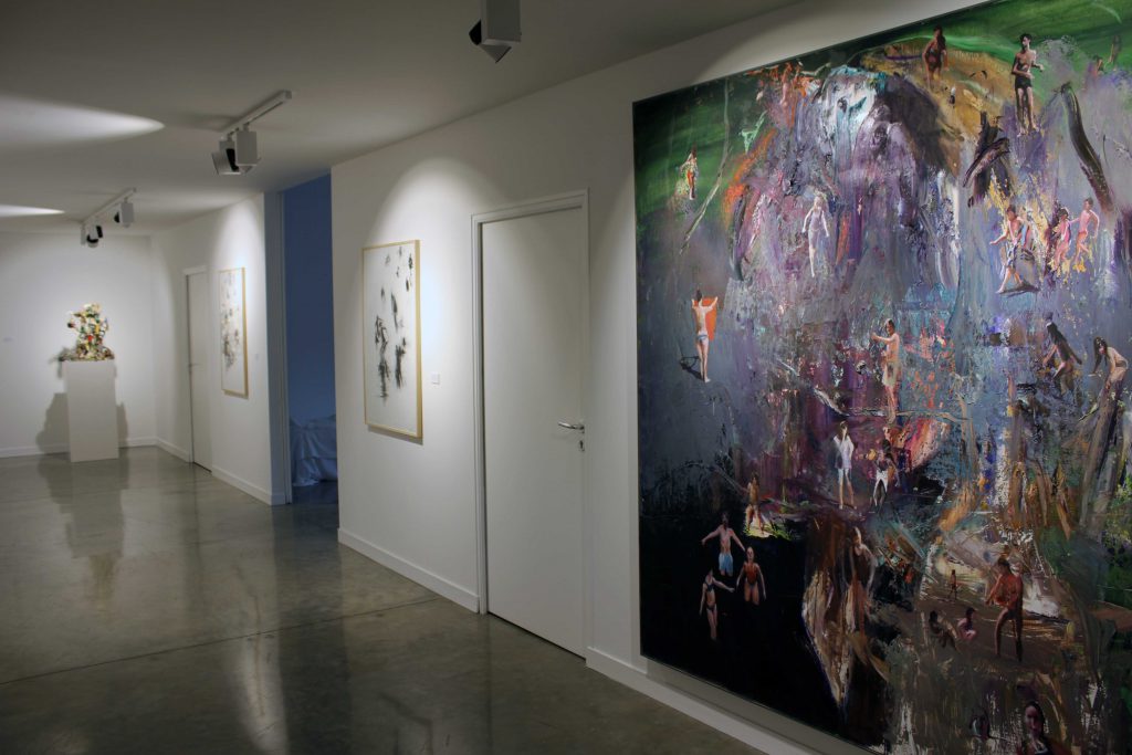 Exposition « Des proches et des Lointains », Galerie Net Plus, Cesson-Sévigné, 2015.