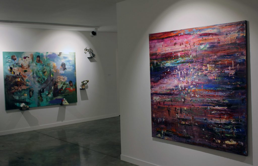 Exposition « Des proches et des Lointains » Galerie Net Plus, Cesson-Sévigné, 2015.